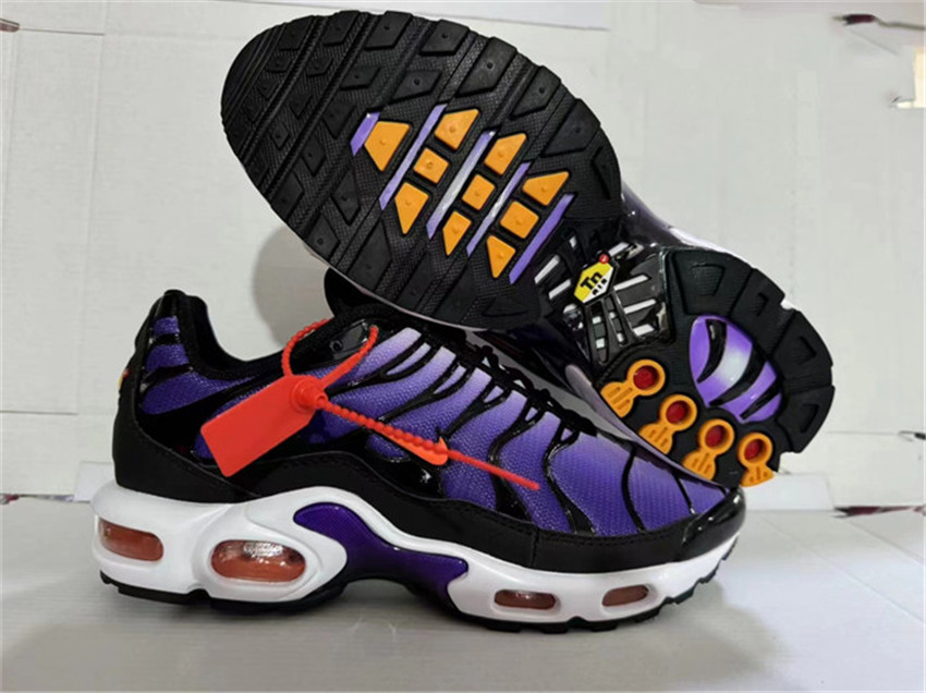 Men's Purple/Black Hot sale Running weapon Air Max TN Shoes 034